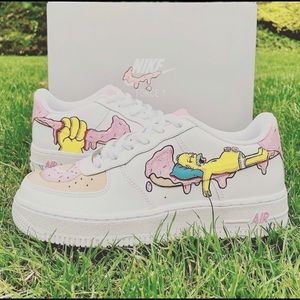 Homer Simpson Custom AF1